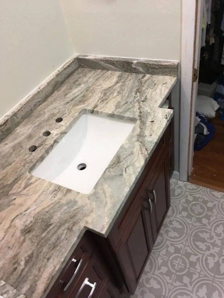 Bathroom countertop