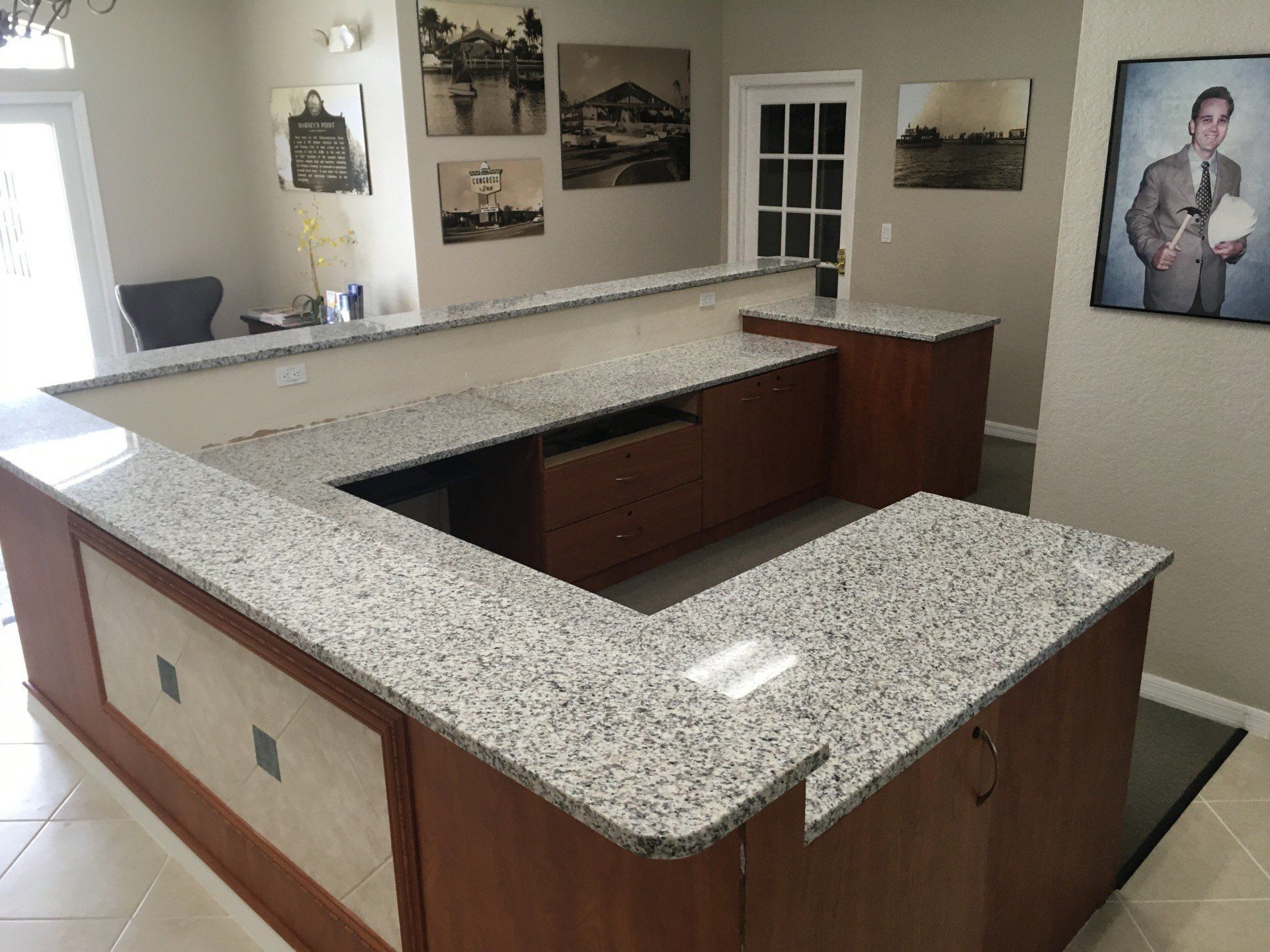 Kitchen countertop