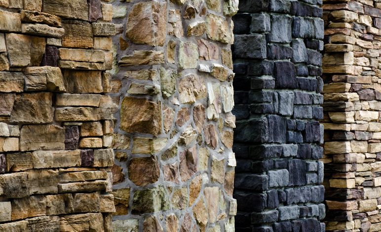 Natural stone slabs