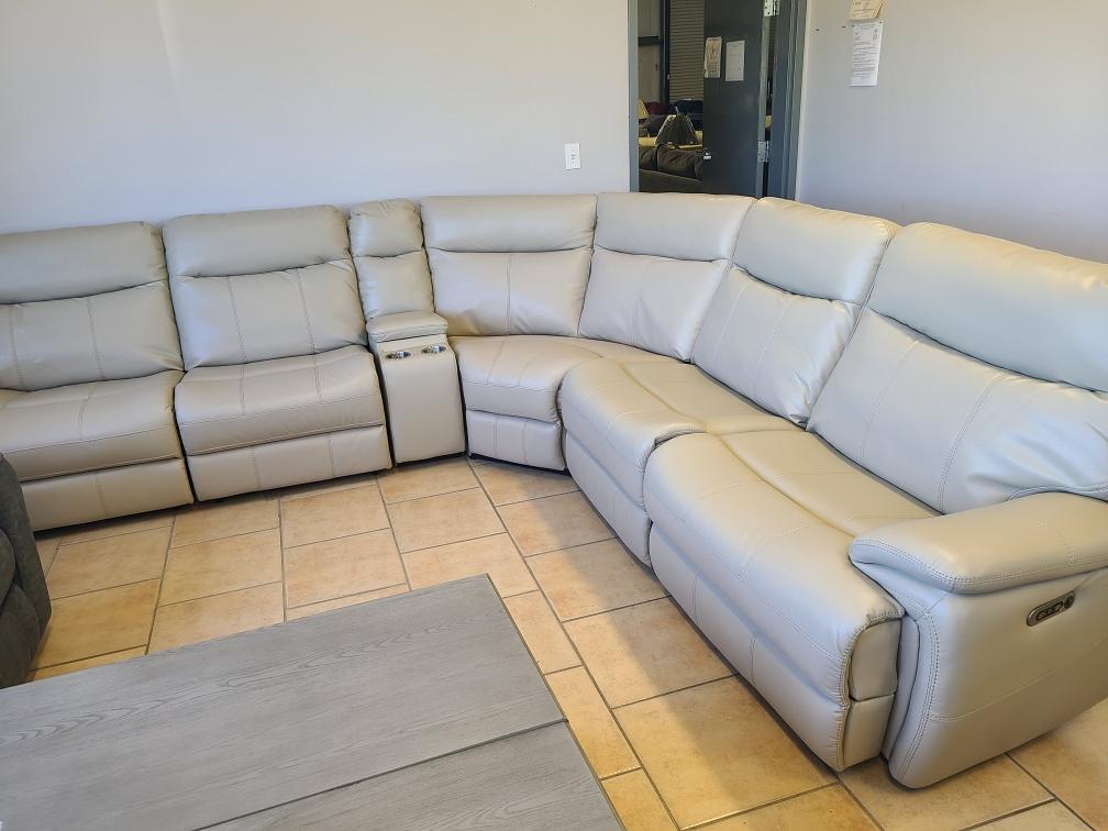 leather sectional sofa