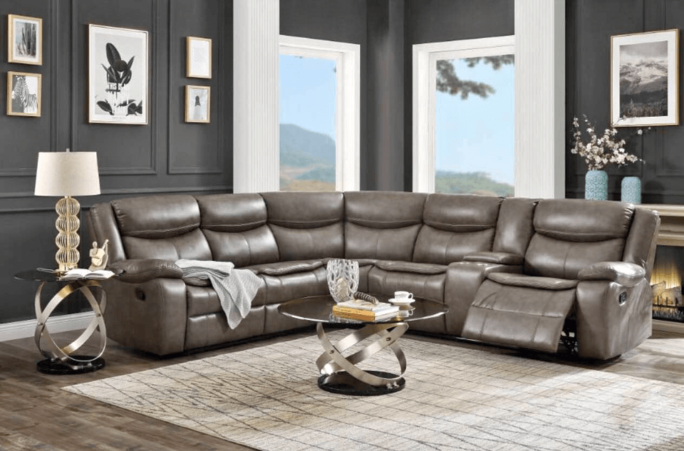 leather sectional sofa
