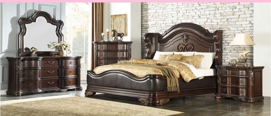 wooden bedroom set