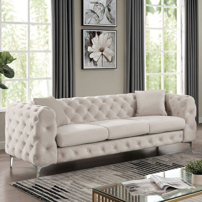 Beige couch