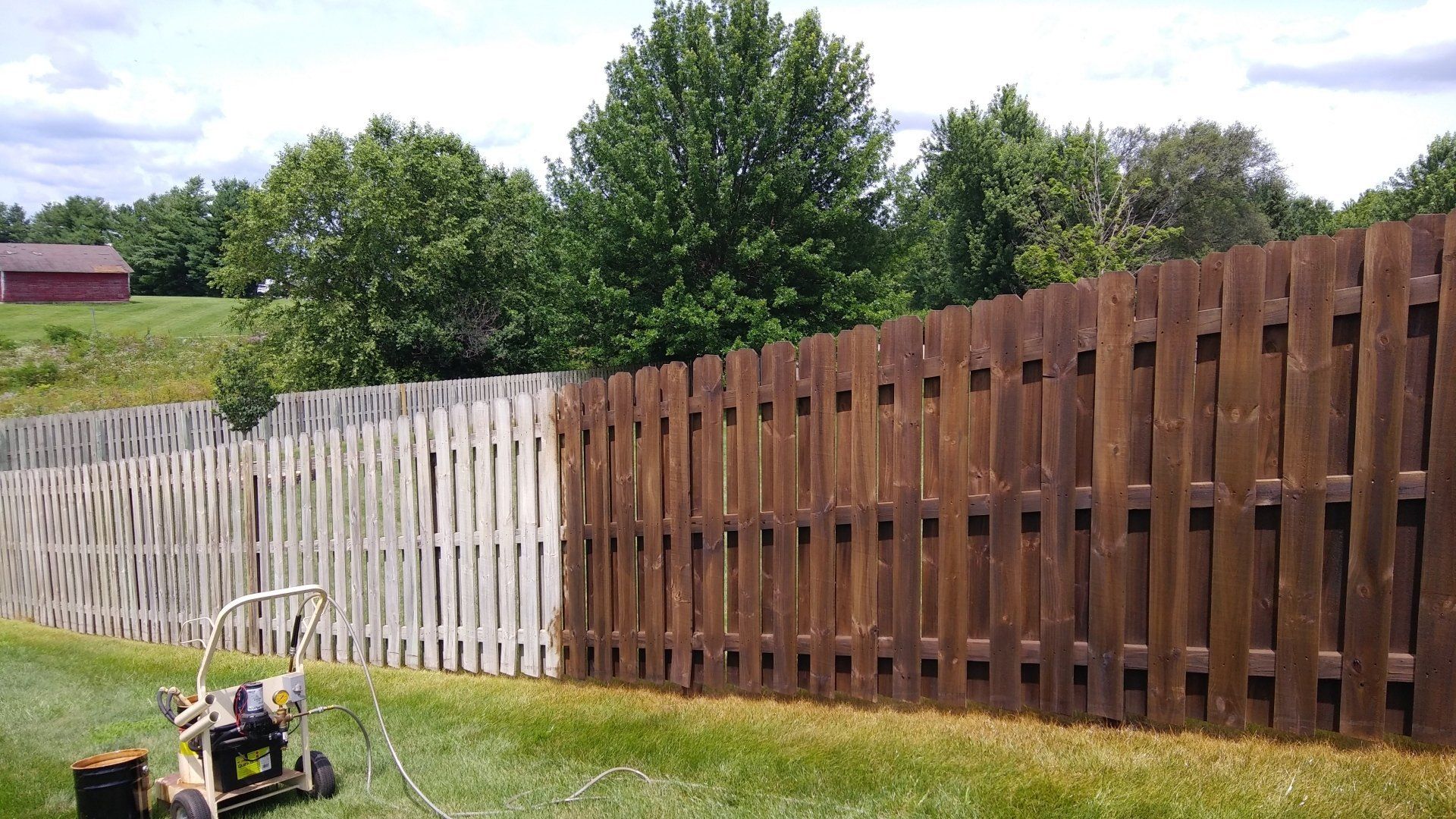 Deck and Fence Staining