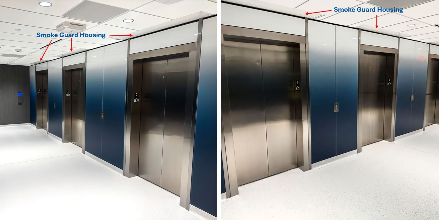 When Life Safety and Design Work Together at abbott Northwestern hospital smoke guard w l hall company 19
