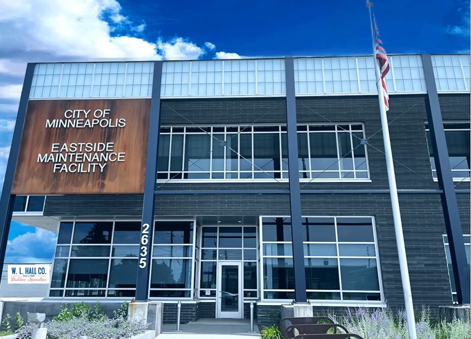 w l hall company kalwall daylighting Minneapolis Eastside Maintenance Facility