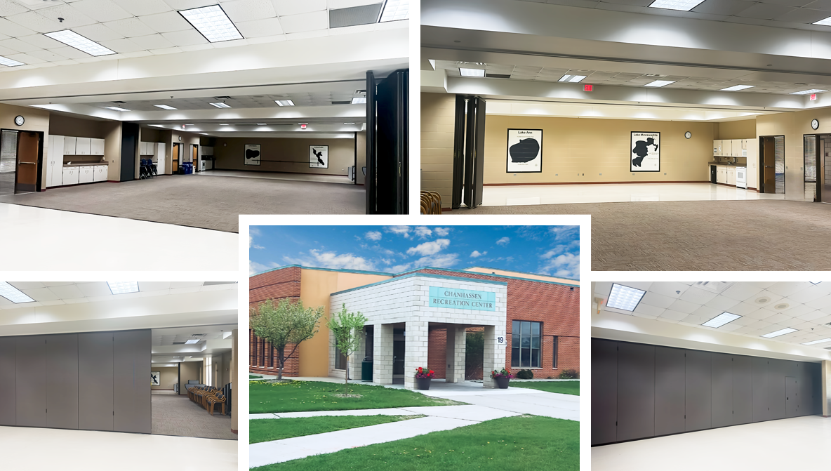 w l hall company   Solving Space Vendor Problems for the Chanhassen Recreation Center with Modernfold Operable Walls