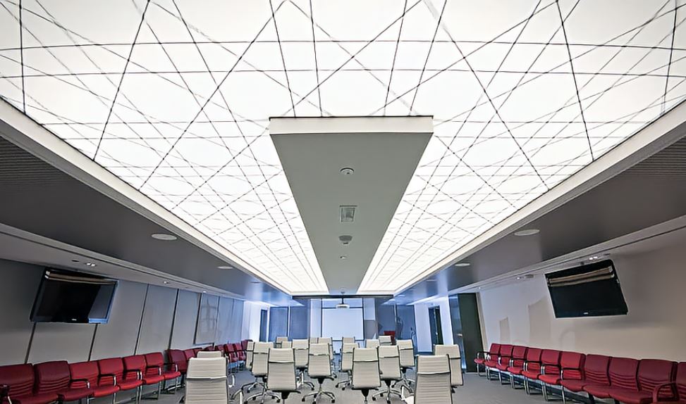 W l Hall company barrisol ceiling