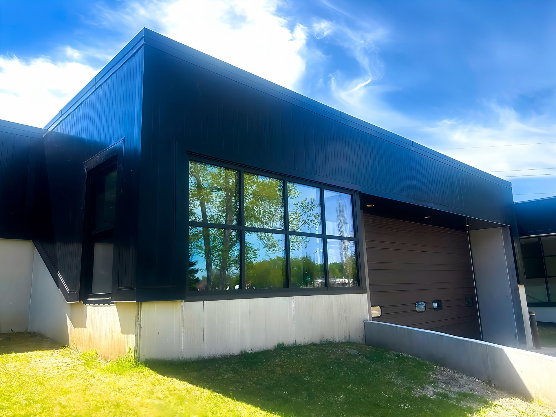 Enhancing Performance & Appearance at the Wayzata Public Schools Central Services Facility w l hall company glass and glazing 12