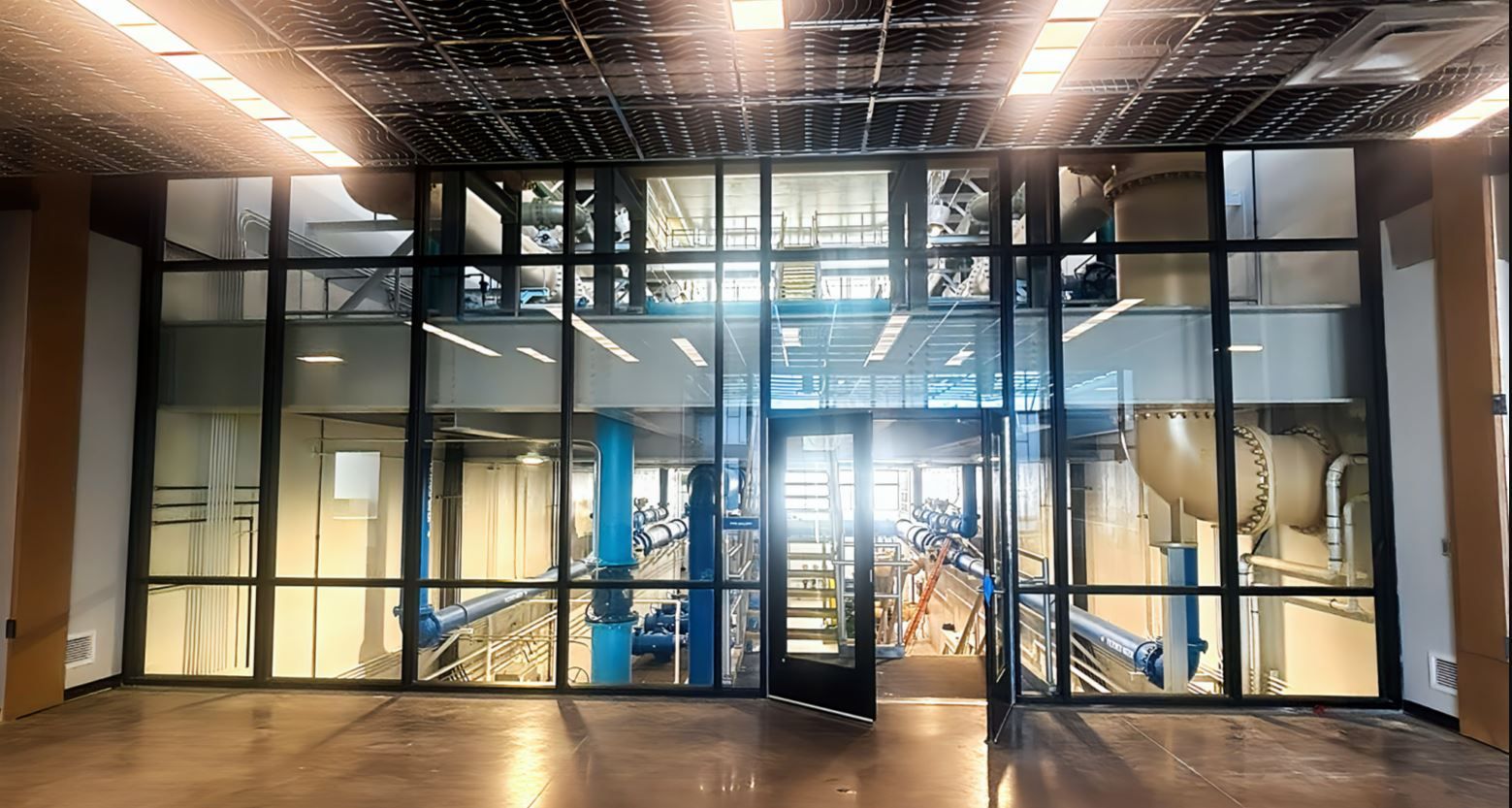 Integrated Building Systems at the Ramsey Water Treatment Plant w l hall company 17