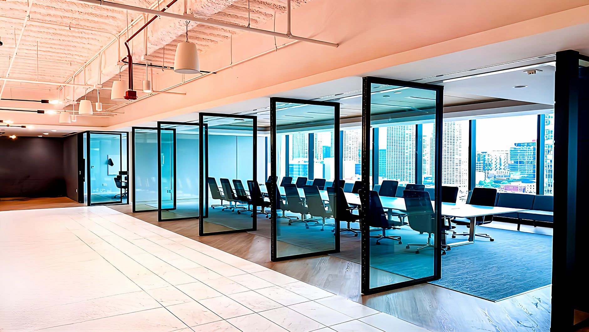 ZONA Glass Wall Systems Offers Fixed & Multi-Panel Sliding Solutions w l hall company
5