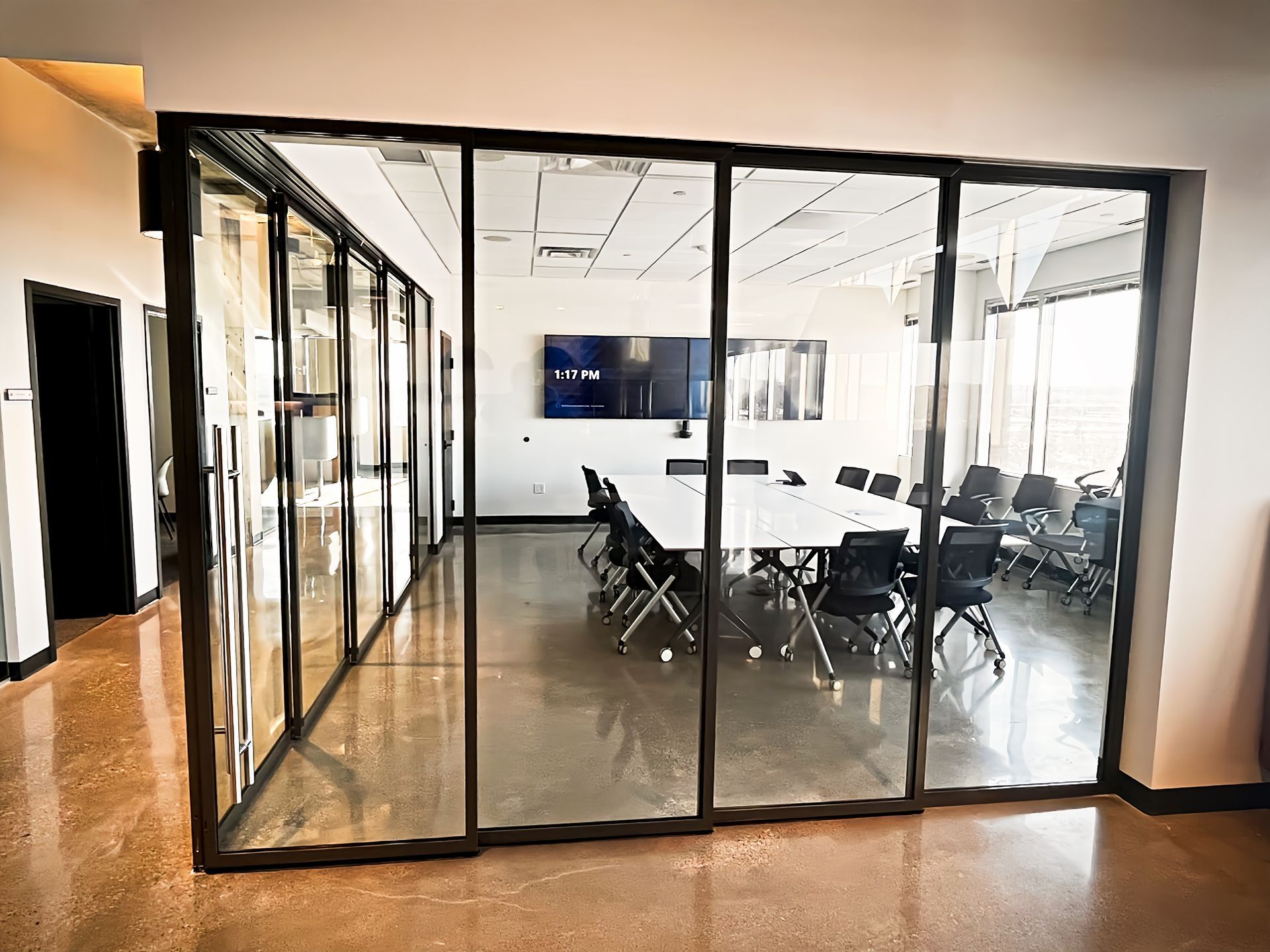 W l hall company zona glass wall system mitsubishi hc financial