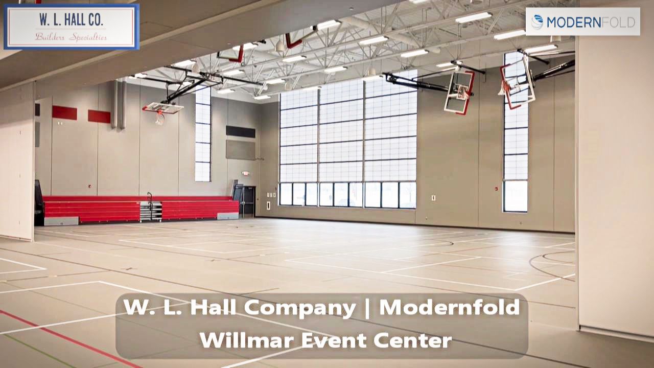 W. L. Hall Company Modernfold Willmar Event Center 2