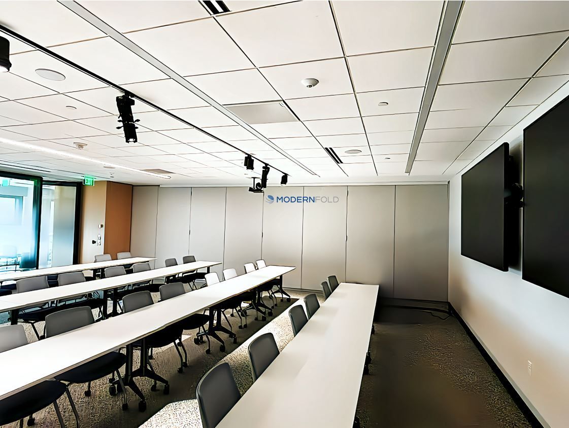 Inspire Medical Systems Corporate Headquarters in Golden Valley (MN) | Movable Wall Solutions that Enhance their Spaces with Style & Ease w l hall company modernfold zona glass wall systems 2