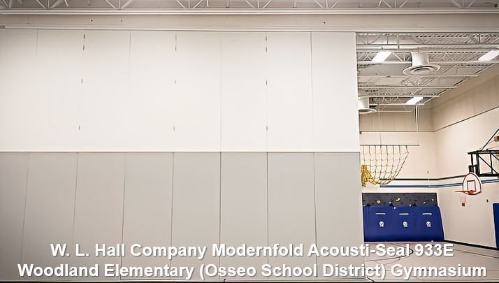W. L. Hall Company Modernfold Acousti-Seal 933E  Woodland Elementary (Osseo School District) 2022 Project Spotlight