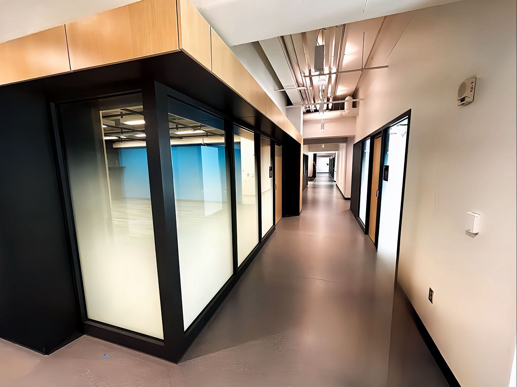 University of Minnesota Shepherd Laboratories 3rd through 5th Floor Glass & Glazing Renovation w l hall company 8