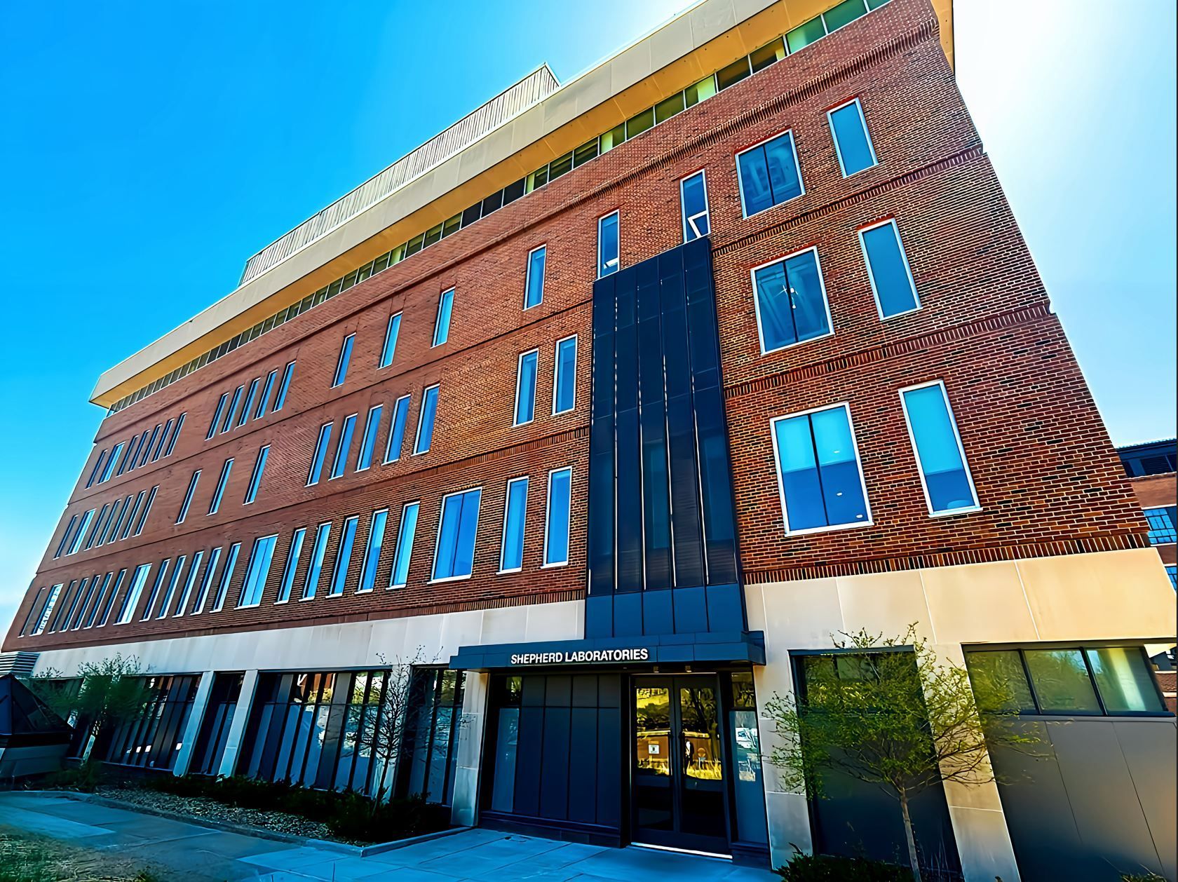 University of Minnesota Shepherd Laboratories 3rd through 5th Floor Glass & Glazing Renovation w l hall company 7