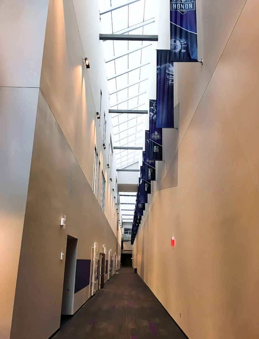 State-of-the-art Kalwall Daylighting for the Minnesota Vikings TCO Performance Center w . hall company 6