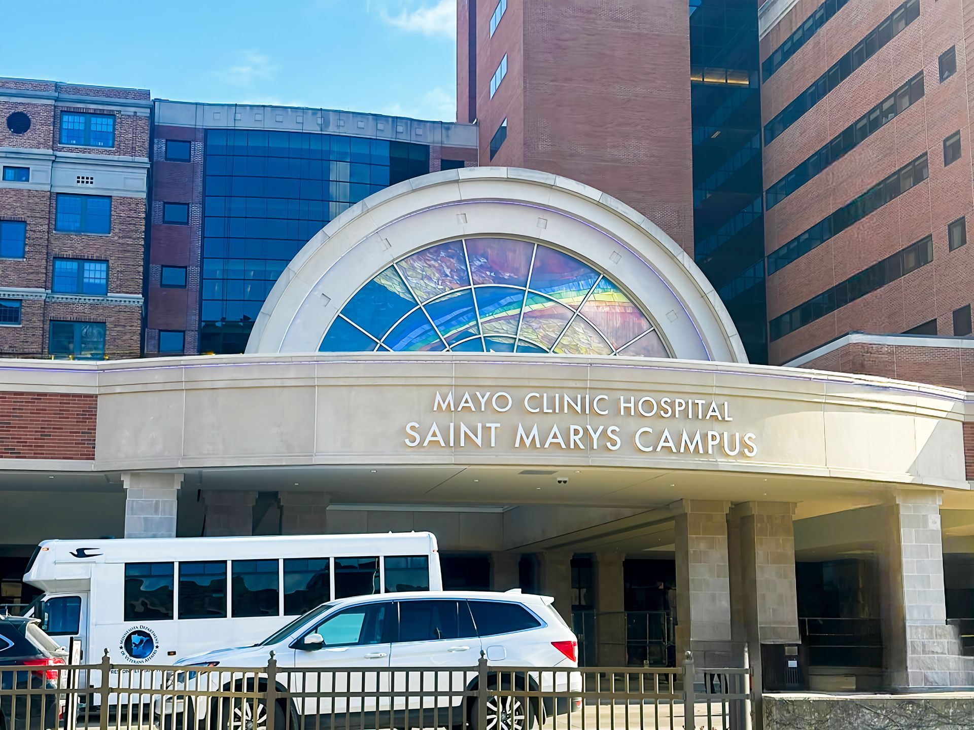 Kalwall Illuminated Translucent Canopies for the Mayo Clinic
St. Mary's Mary Brigh Building w l hall company 2