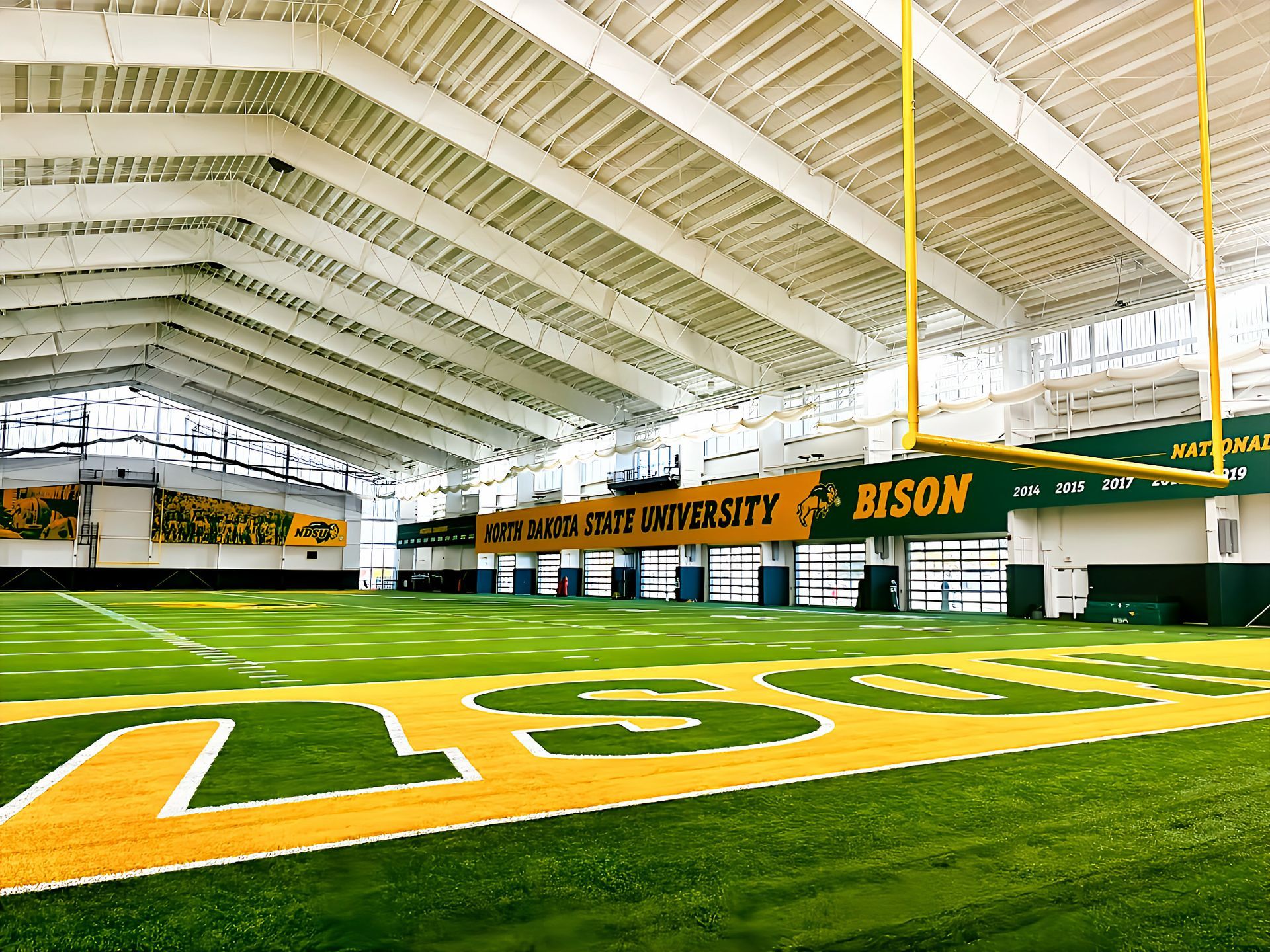 Kalwall Translucent Panels for the State-of-the-Art North Dakota State University Football Performance Complex w l hall company 3
