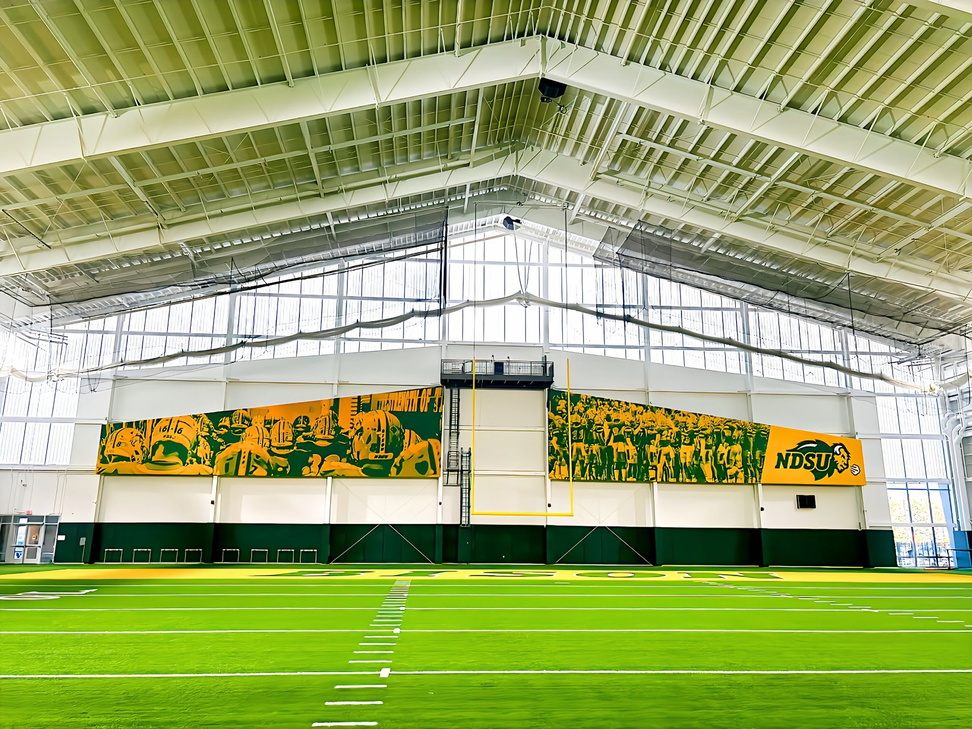 Kalwall Translucent Panels for the State-of-the-Art North Dakota State University Football Performance Complex w l hall company 5