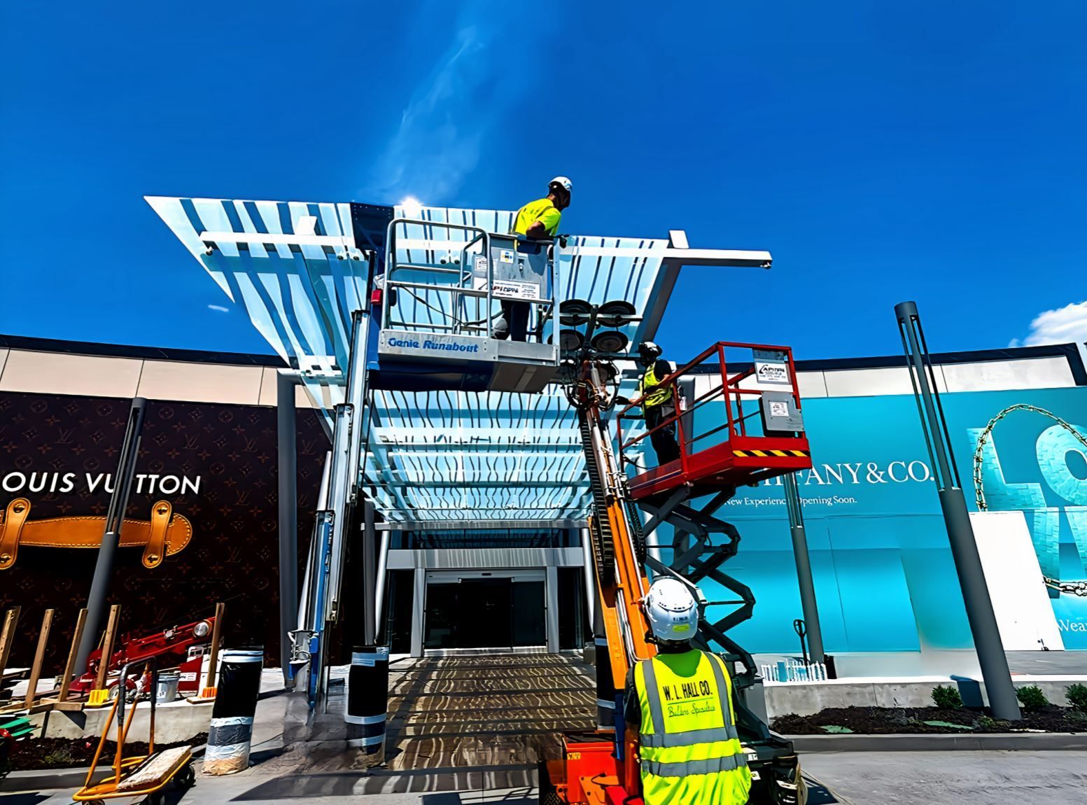 Illuminating Southdale Center’s $400M Luxury Wing with W&W Glass Systems w l hall company 2
