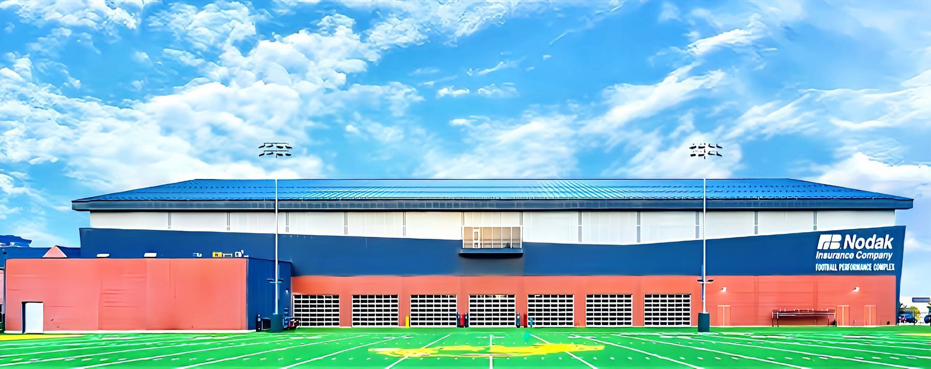 The Nodak Insurance Football Performance Complex serves as a state-of-the-art training facility for 