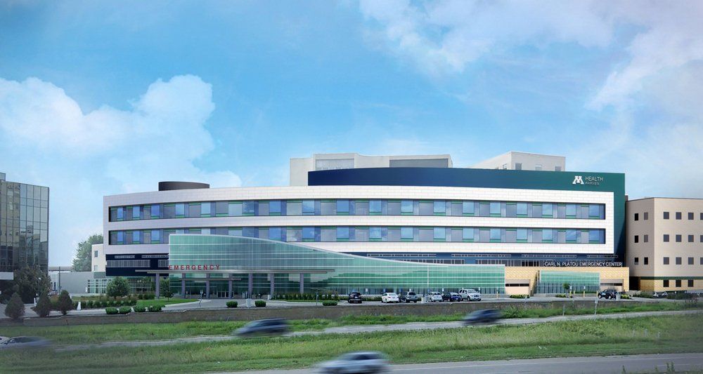 w. l. hall company premier exterior and exterior systems provider in the upper midwest  glass and glazing fairview hospital