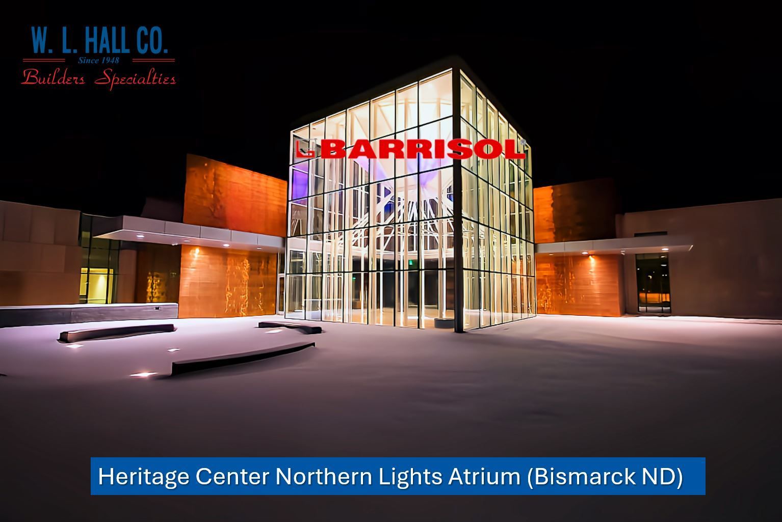 w. l. hall company premier exterior and exterior systems provider in the upper midwest    barrisol heritage center