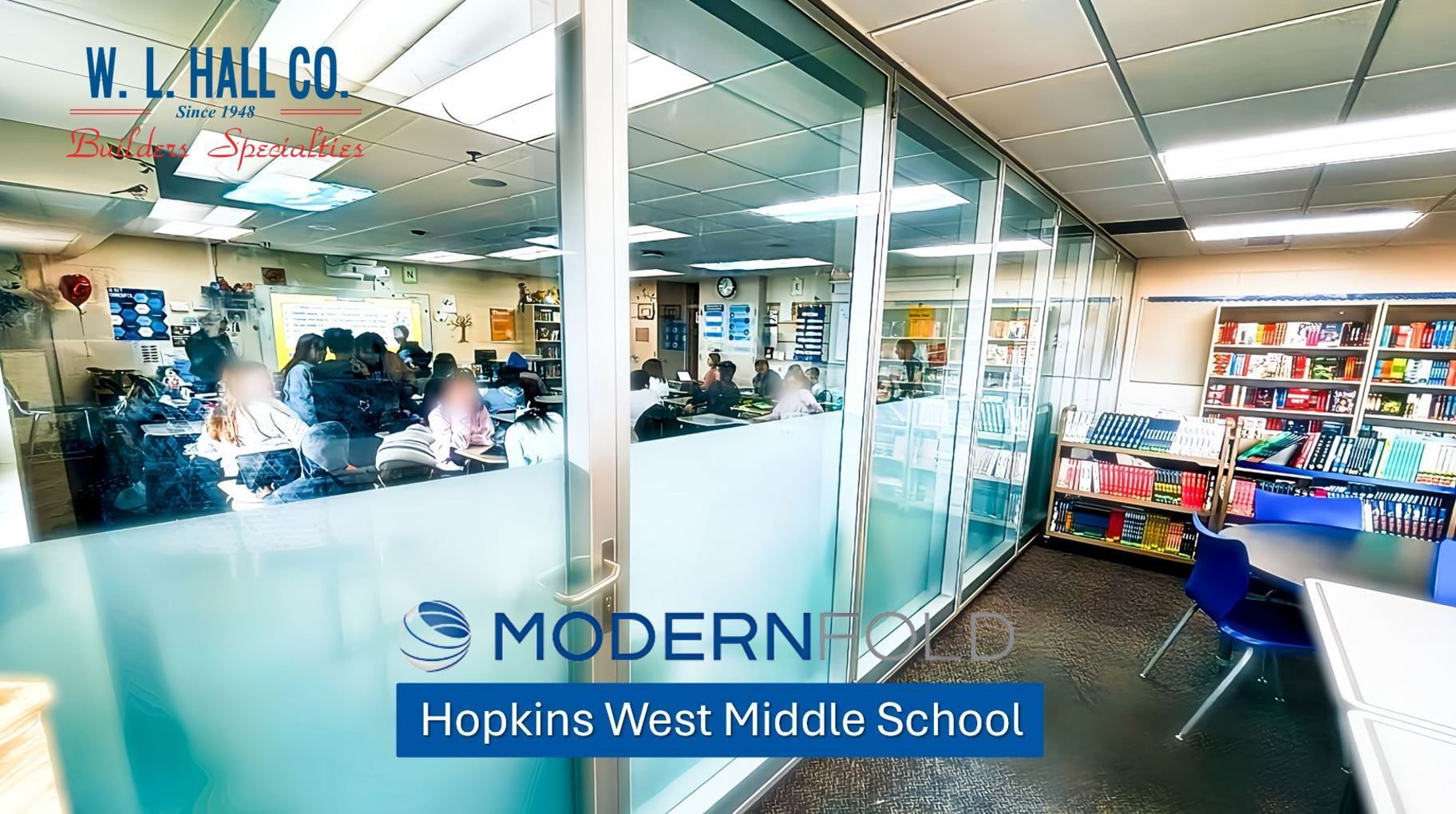 w. l. hall company premier exterior and exterior systems provider in the upper midwest modernfold hopkins west school