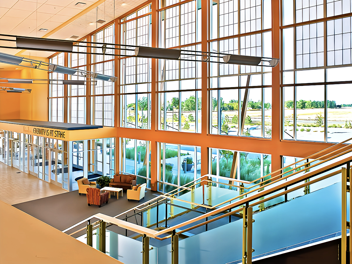 Combining Kalwall & vision glass in your building envelope design creates a harmony of natural light, energy efficiency, style, and privacy. w l hall company 2