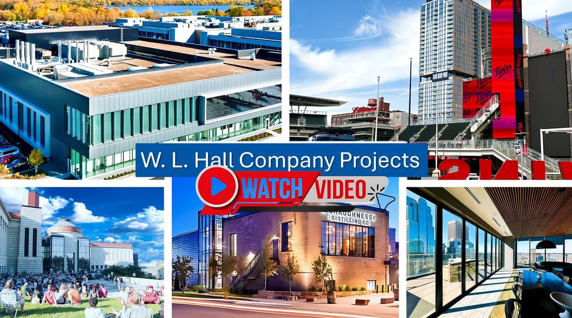 w. l. hall Company projects portfolio The Premier Exterior and Interior Building Systems Provider in the Upper Midwest
75 Years' Experience | 15,000+ Projects wlhall.com