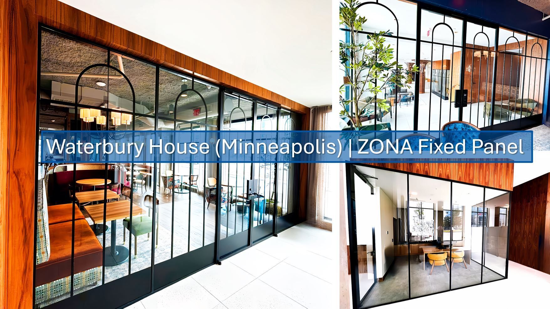 ZONA Glass Wall Systems Offers Fixed & Multi-Panel Sliding Solutions w l hall company
5