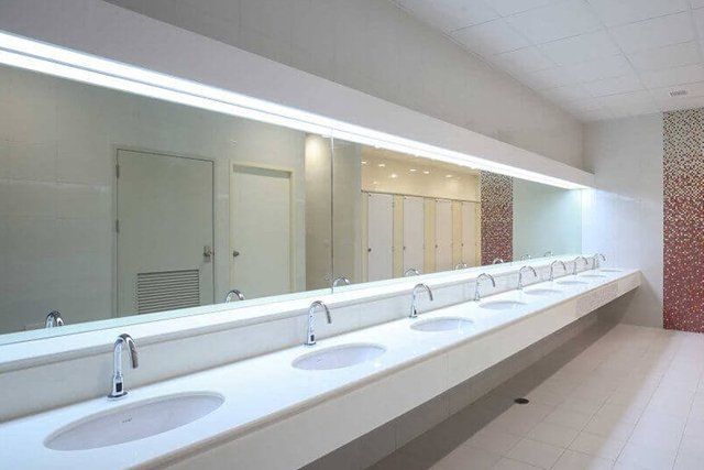 Commercial mirrors