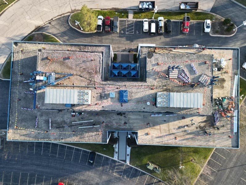 Commercial roofing maintenance