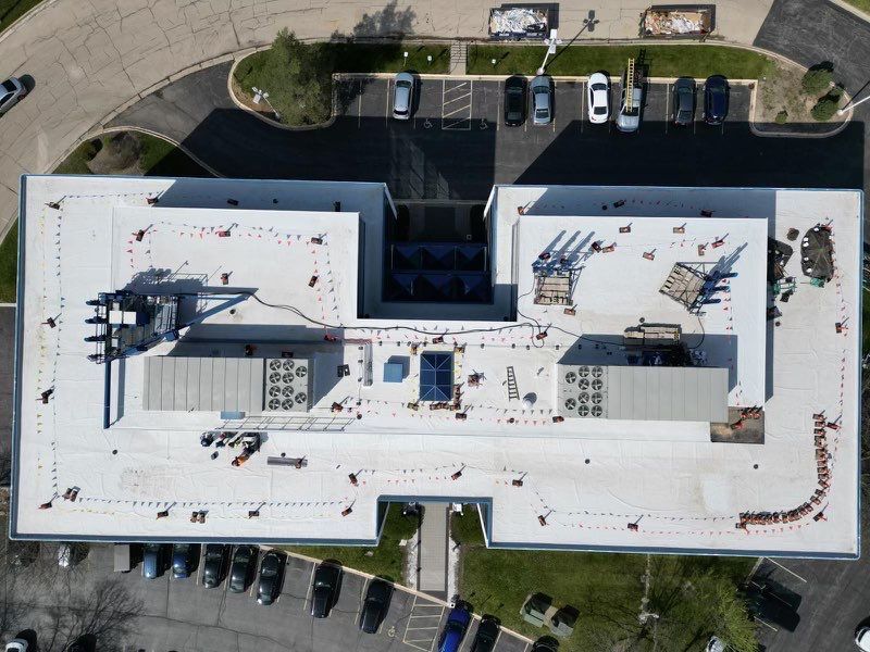 Commercial roofing maintenance