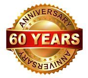60 Years Anniversary seal