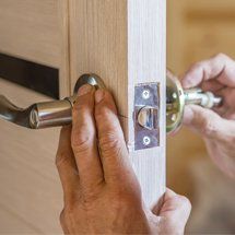 Door lock installation service