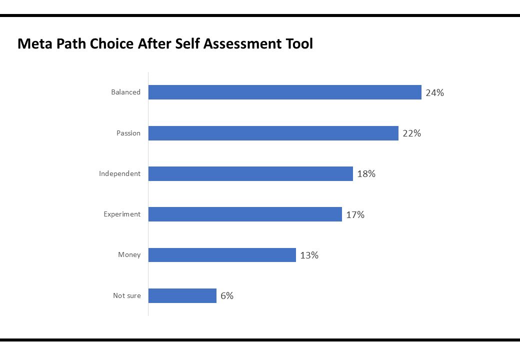 Meta Path Choice After Self Assessment Tool