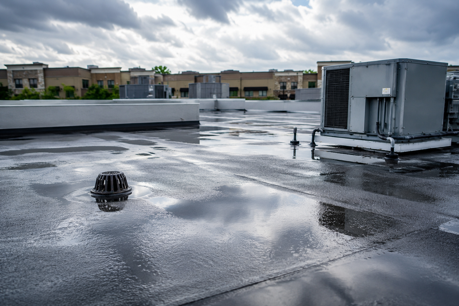 Commercial roof coating and preventative maintenance Austin Texas