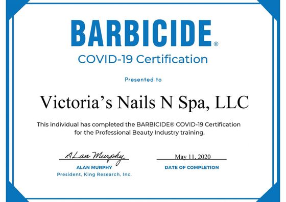 Barbicide COVID-19 Certification