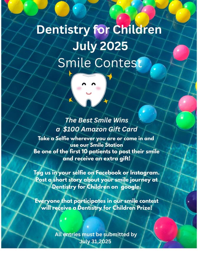 Dentistry for Children July 2025 Smile Contest
