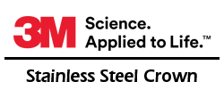 3M Stainless Steel Crown - Logo