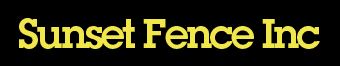Sunset Fence - logo