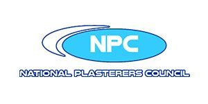 NPC logo with blue oval and text “National Plasterers Council”
