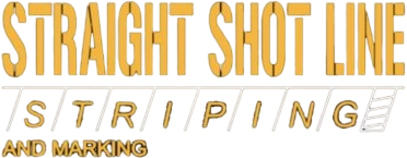 Straight Shot Line Striping and Marking LLC Logo