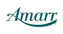 Amarr logo in teal with a curved underline on a white background