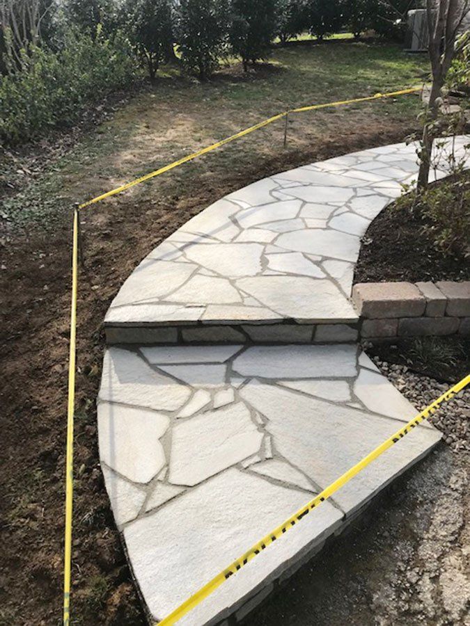 Quality walkway and steps installation services