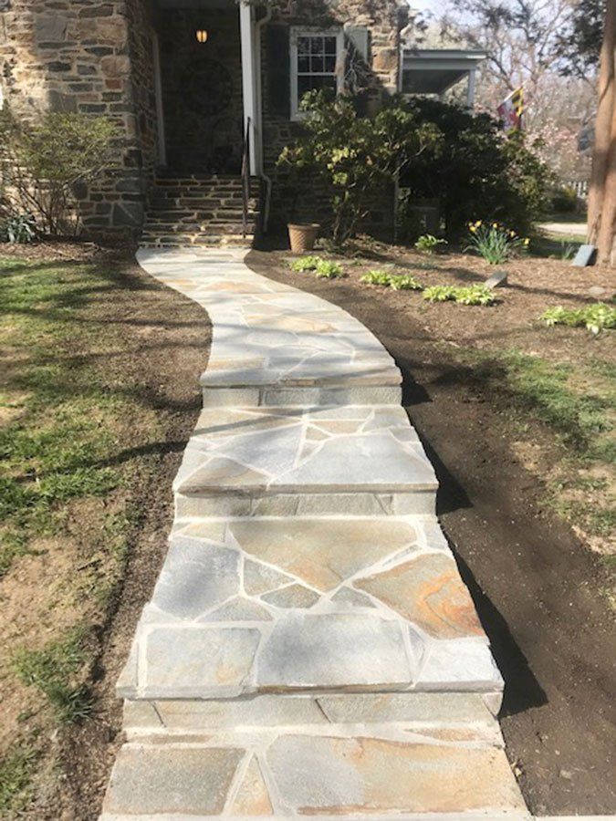 Quality walkway and steps installation services