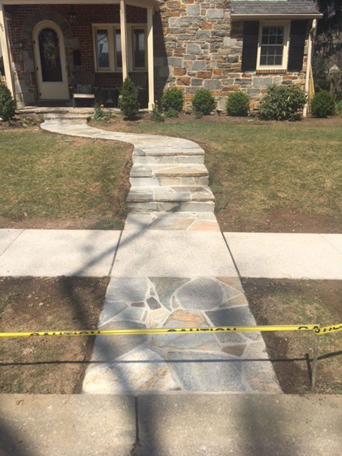 Quality walkway and steps installation services